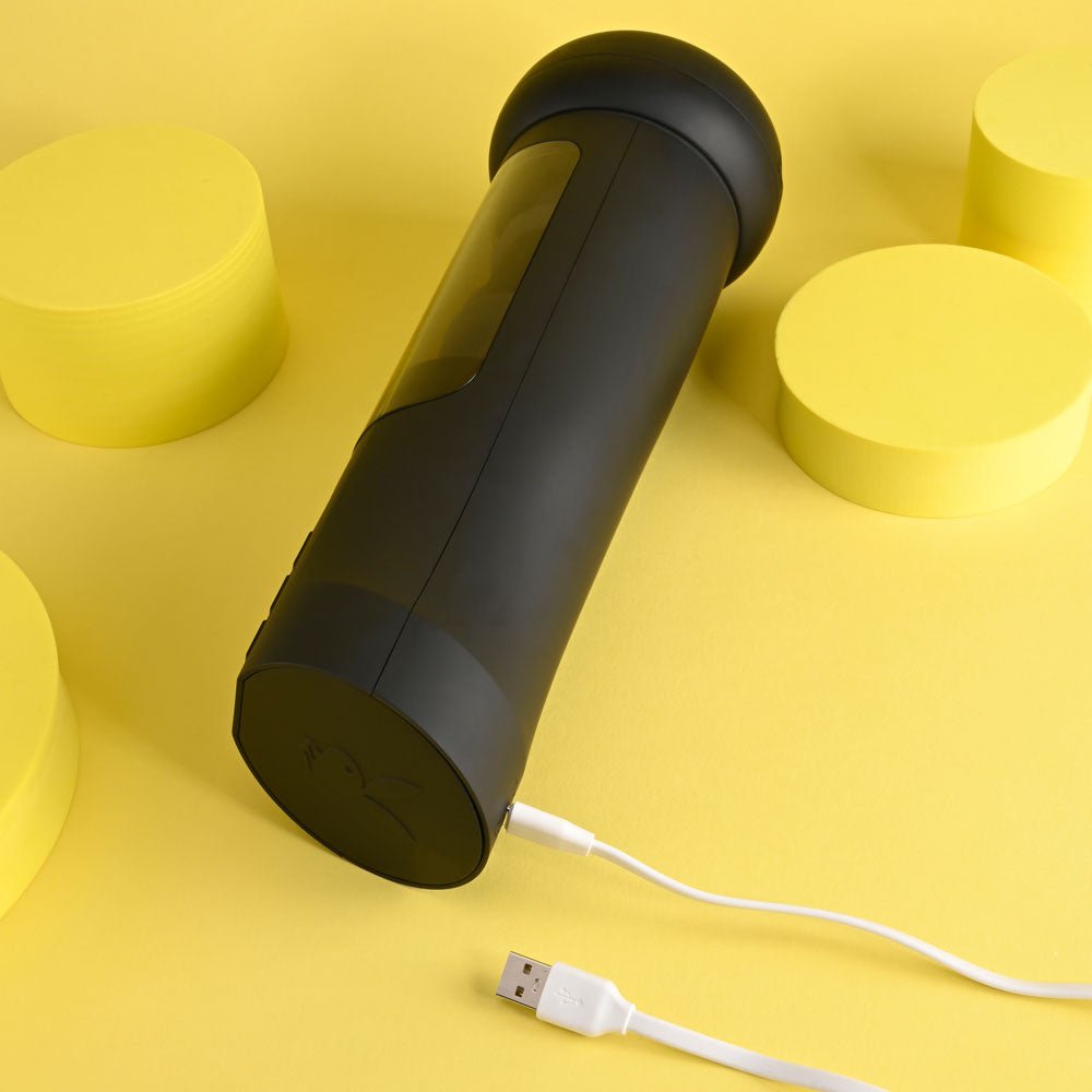 Buy Playboy Pleasure END GAME - USB Rechargeable Vibrating & Self Sanitising Stroker at NZ’s Mega Adult Toys Store. Discover premium sex toys with discreet shipping at the best price in NZ