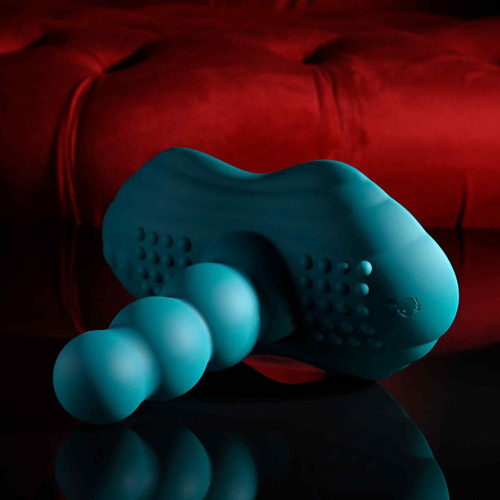 Playboy Pleasure HAVE A SEAT - Green USB Rechargeable Rideable Vibrator and Grinder Pad with Remote – Sex toys NZ by Naughtyhut. Discreet delivery nationwide.