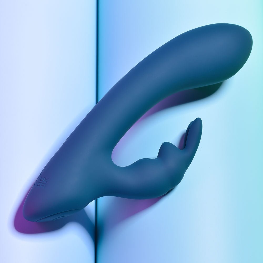 Playboy Pleasure LIL RABBIT - Deep Teal 14.6 cm USB Rechargeable Rabbit Vibrator – Sex toys NZ by Naughtyhut. Discreet delivery nationwide.