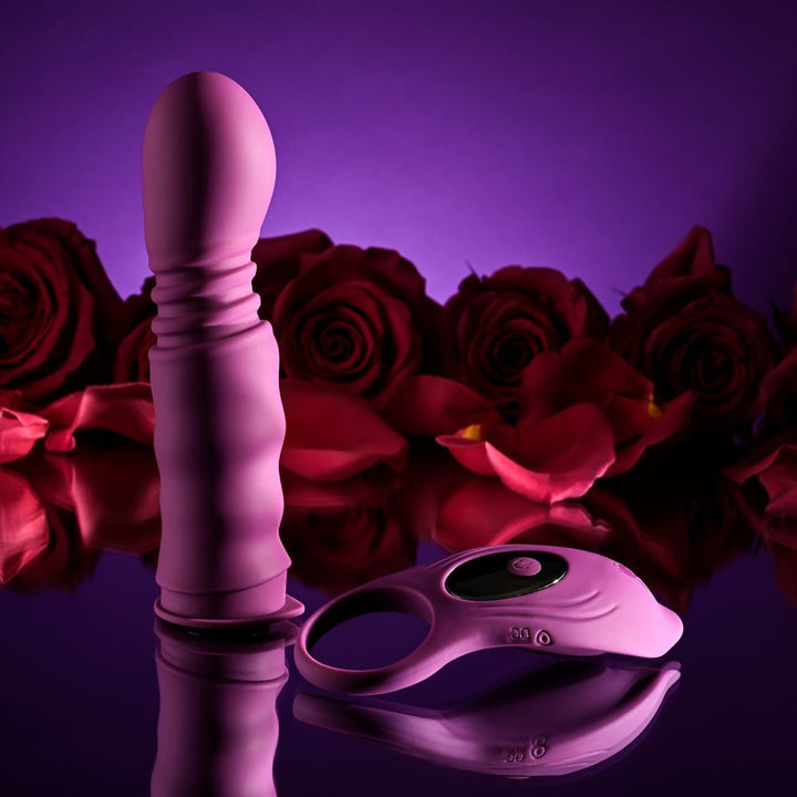 Playboy Pleasure MATCH PLAY - Pink USB Rechargeable with C - Ring Attachment – Sex toys NZ by Naughtyhut. Discreet delivery nationwide.