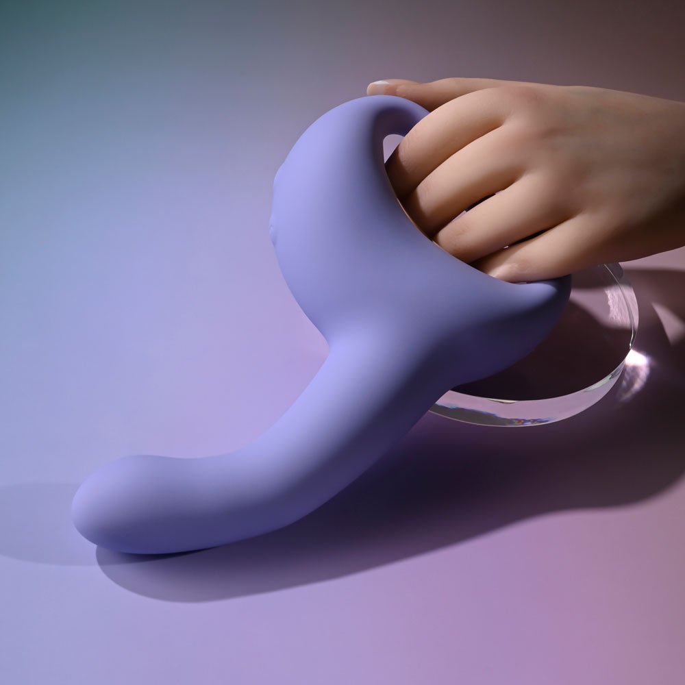Buy Playboy Pleasure NICE TO MEET YOU - Purple 19.5 cm USB Rechargeable Vibrator – Naughtyhut NZ sex toys online. Discreet delivery & top brands.