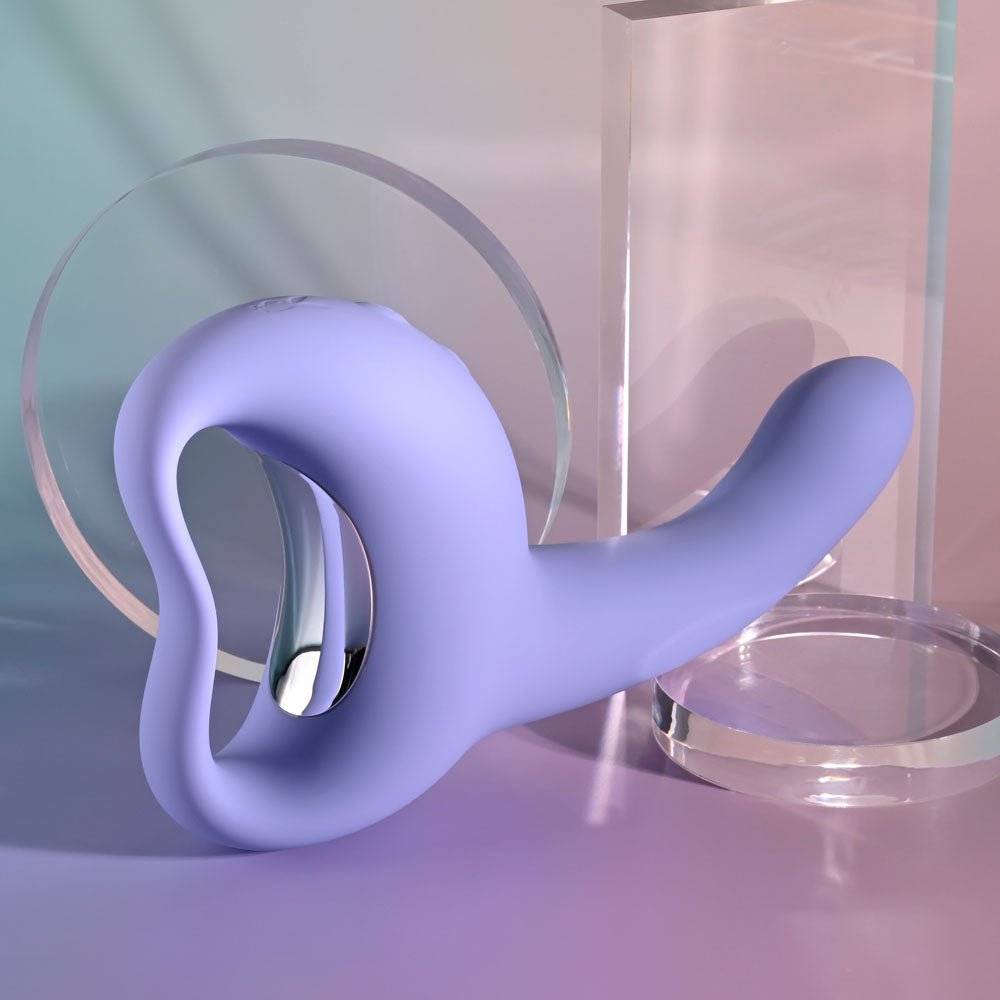 Buy Playboy Pleasure NICE TO MEET YOU - Purple 19.5 cm USB Rechargeable Vibrator – Naughtyhut NZ sex toys online. Discreet delivery & top brands.
