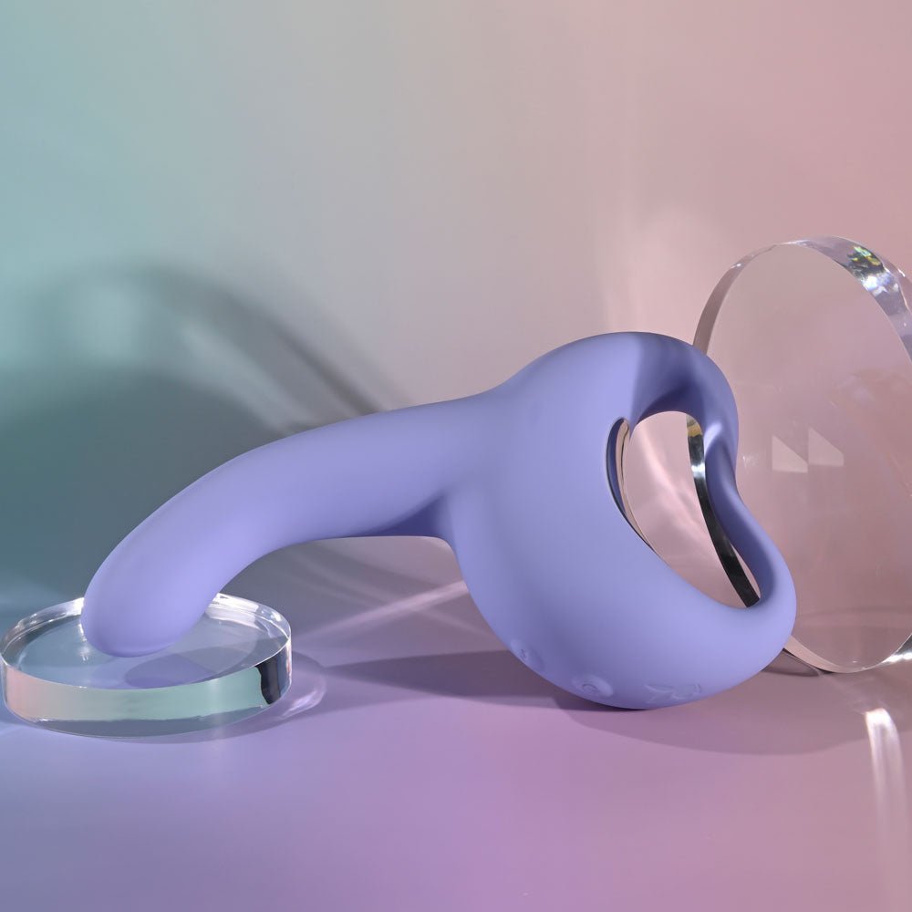 Playboy Pleasure NICE TO MEET YOU - Purple 19.5 cm USB Rechargeable Vibrator – Sex toys NZ by Naughtyhut. Discreet delivery nationwide.