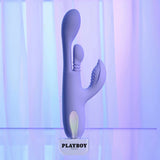 Buy Playboy Pleasure NUBBIN RUBBIN - Purple 24.1 cm USB Rechargeable Thrusting Rabbit Vibrator – Naughtyhut NZ sex toys online. Discreet delivery & top brands.