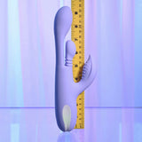 Buy Playboy Pleasure NUBBIN RUBBIN - Purple 24.1 cm USB Rechargeable Thrusting Rabbit Vibrator – Naughtyhut NZ sex toys online. Discreet delivery & top brands.