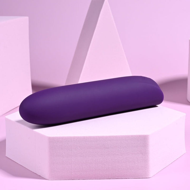 Playboy Pleasure ONE & ONLY - Purple 12 cm USB Rechargeable Bullet – Sex toys NZ by Naughtyhut. Discreet delivery nationwide.