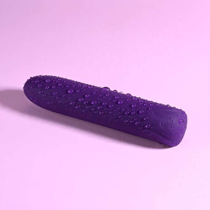 Playboy Pleasure ONE & ONLY - Purple 12 cm USB Rechargeable Bullet – Sex toys NZ by Naughtyhut. Discreet delivery nationwide.