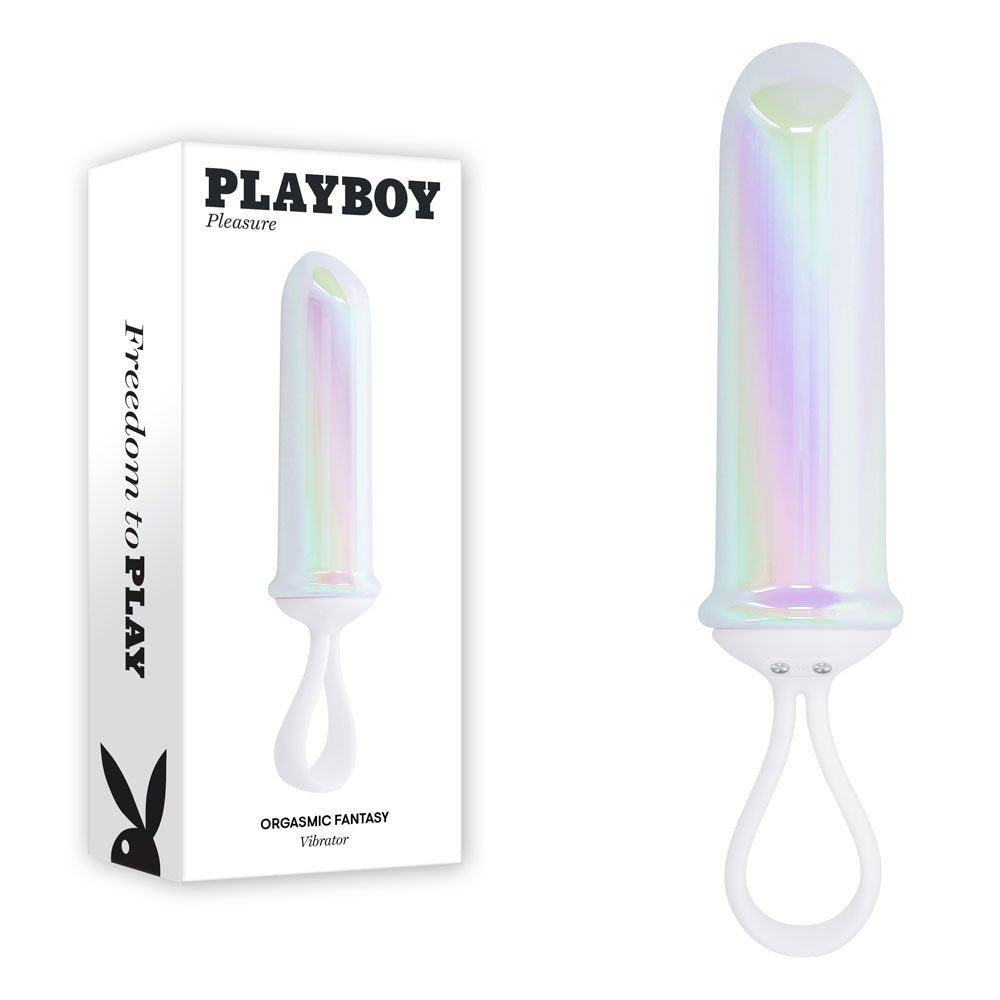 Buy Playboy Pleasure ORGASMIC FANTASY - USB Rechargeable 13.5 cm Bullet – Naughtyhut NZ sex toys online. Discreet delivery & top brands.