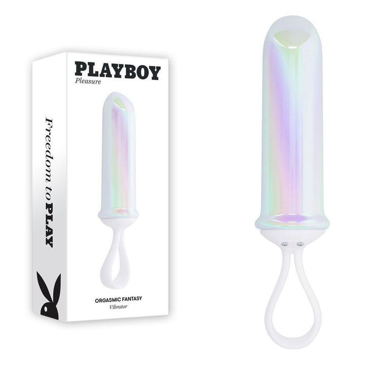 Playboy Pleasure ORGASMIC FANTASY - USB Rechargeable 13.5 cm Bullet – Sex toys NZ by Naughtyhut. Discreet delivery nationwide.