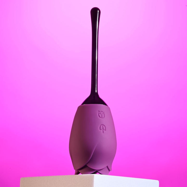 Playboy Pleasure PETAL - Purple USB Rechargeable Flicking Stimulator – Sex toys NZ by Naughtyhut. Discreet delivery nationwide.