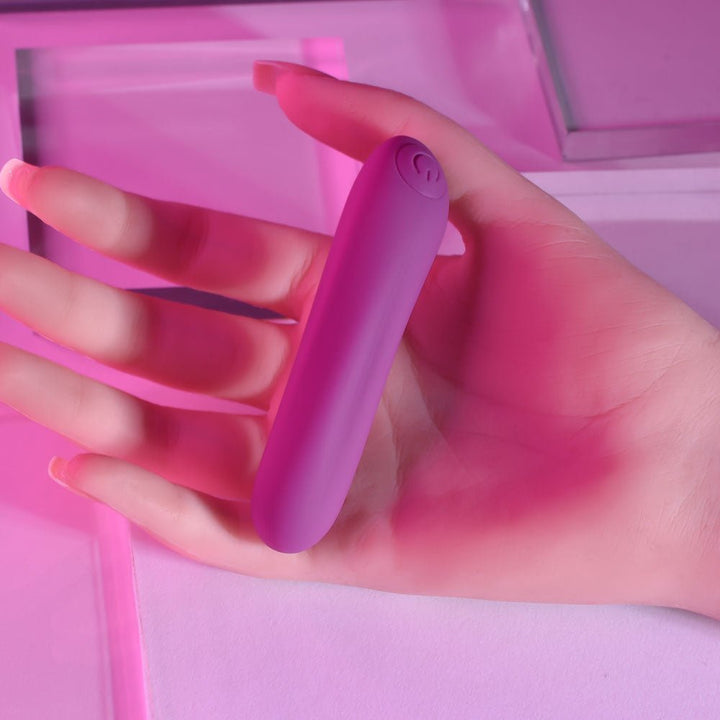 Playboy Pleasure PLAYBOY BULLET - Purple 9 cm USB Rechargeable Bullet – Sex toys NZ by Naughtyhut. Discreet delivery nationwide.