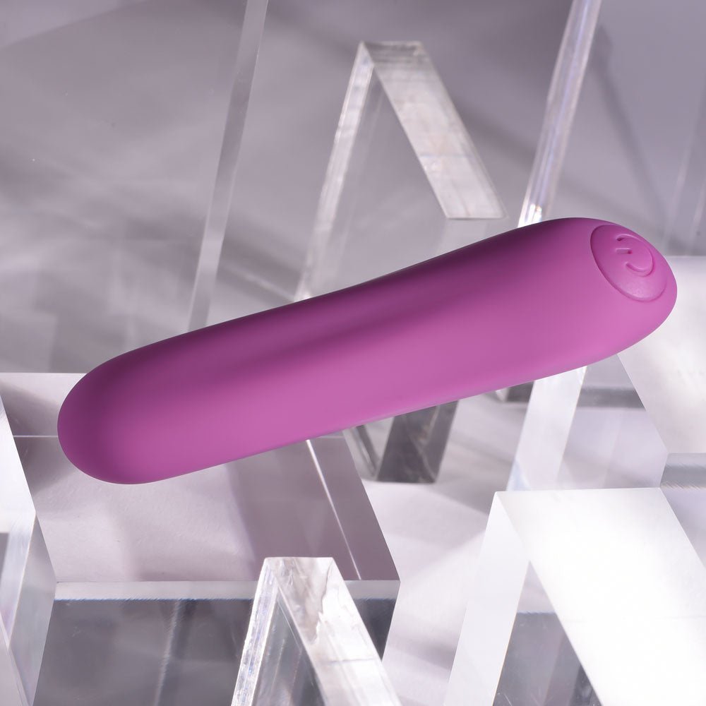 Playboy Pleasure PLAYBOY BULLET - Purple 9 cm USB Rechargeable Bullet – Sex toys NZ by Naughtyhut. Discreet delivery nationwide.