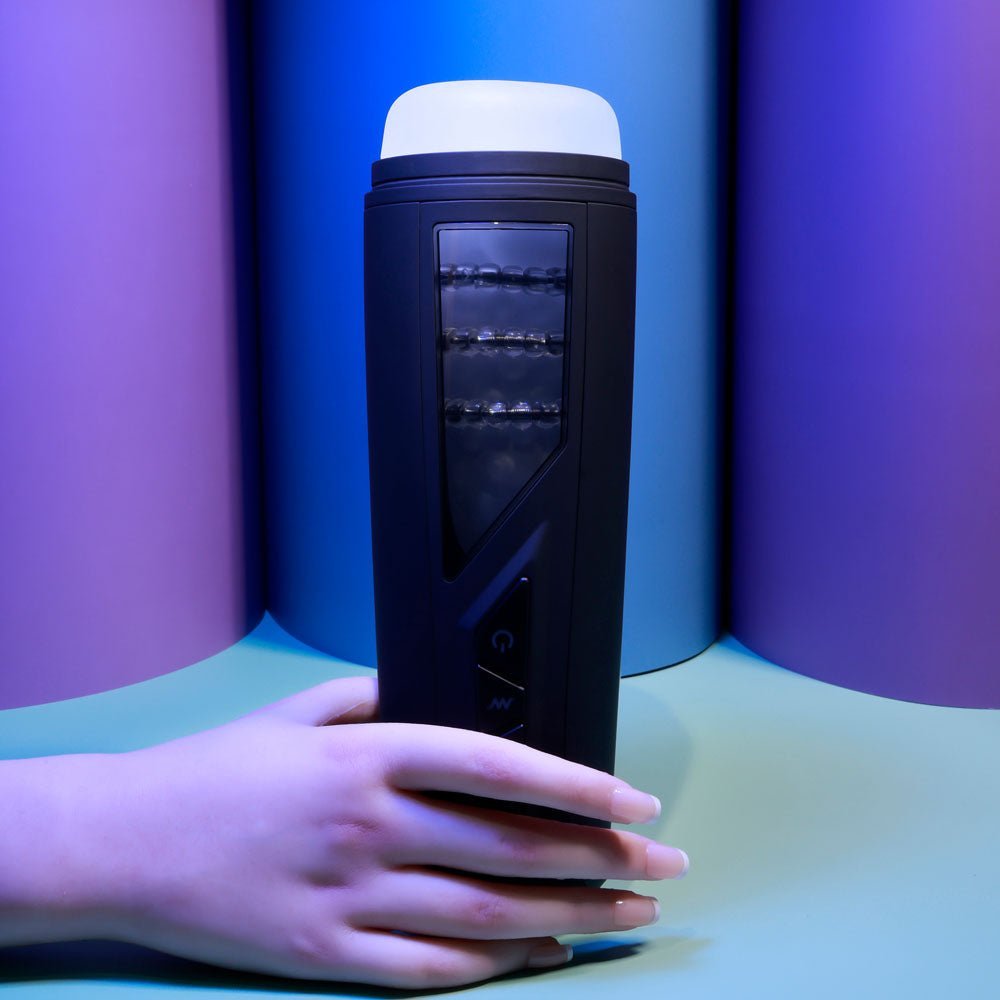 Playboy Pleasure PURSUIT OF PLEASURE - USB Rechargeable Vibrating Stroker – Sex toys NZ by Naughtyhut. Discreet delivery nationwide.