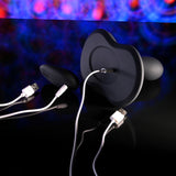 Buy Playboy Pleasure SITTIN & SPINNIN - Black USB Rechargeable Spinning Vibrator & Grinder Pad with Remote – Naughtyhut NZ sex toys online. Discreet delivery & top brands.