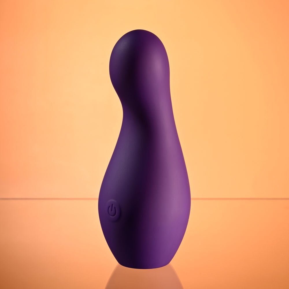 Playboy Pleasure THE JET SET - VIBRATOR - Purple 10.2 cm Vibrator with Self Charging Case – Sex toys NZ by Naughtyhut. Discreet delivery nationwide.