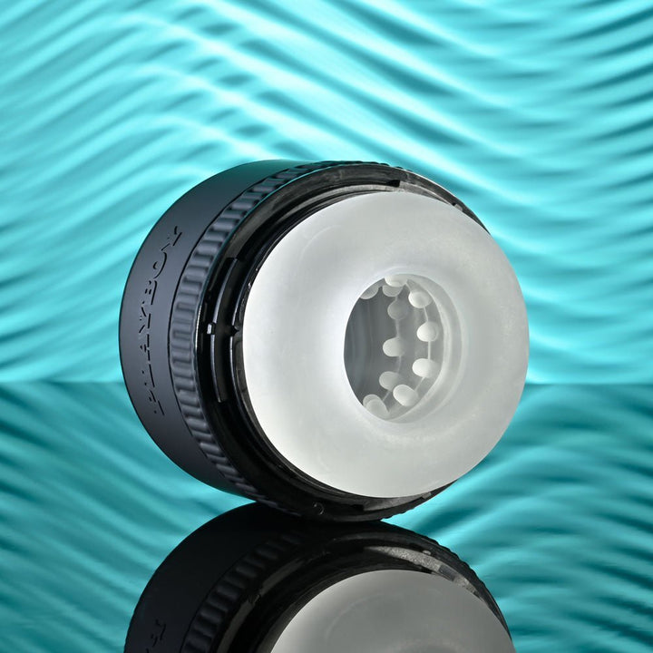 Playboy Pleasure TIGHT END - Clear Dual Ended Stroker – Sex toys NZ by Naughtyhut. Discreet delivery nationwide.