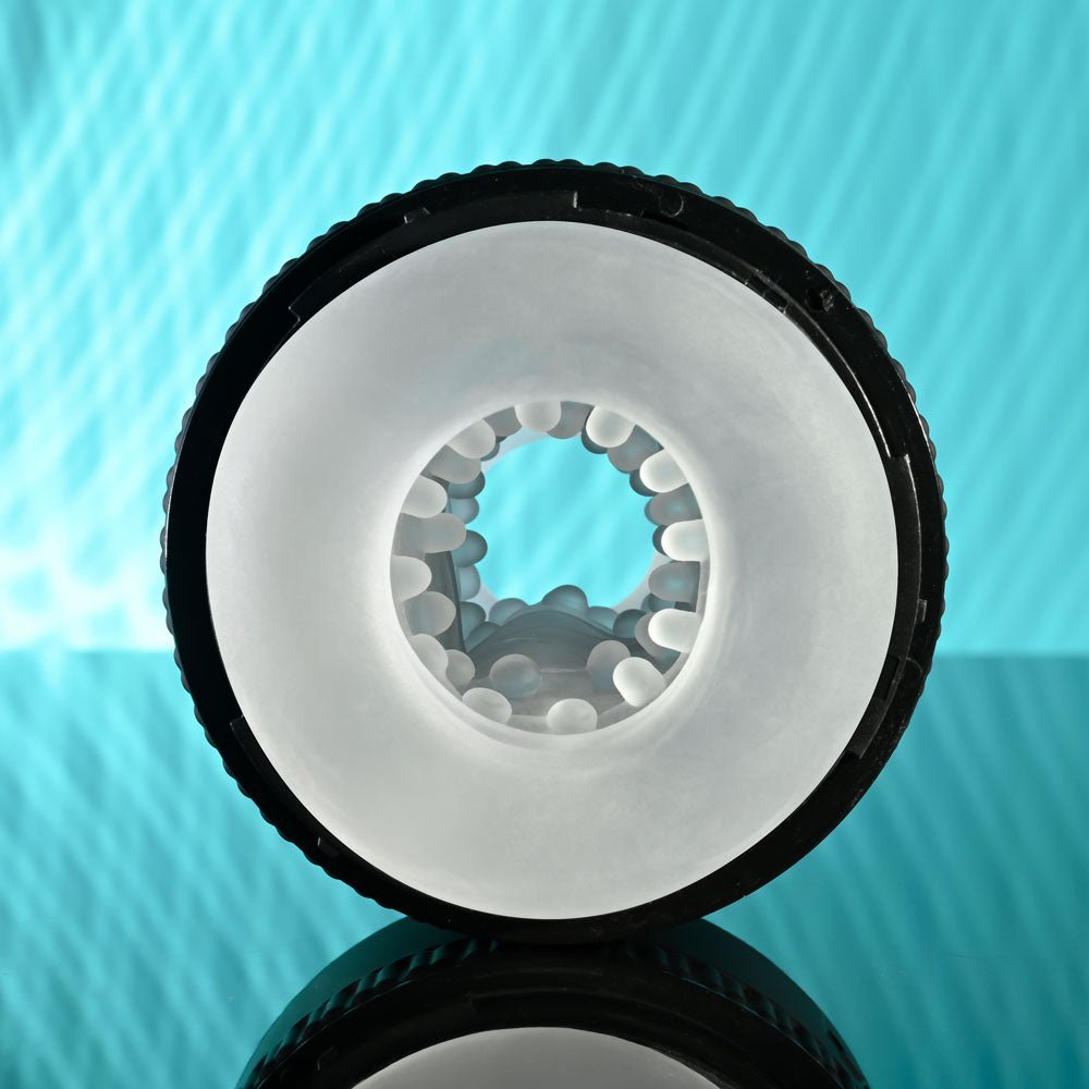 Playboy Pleasure TIGHT END - Clear Dual Ended Stroker – Sex toys NZ by Naughtyhut. Discreet delivery nationwide.