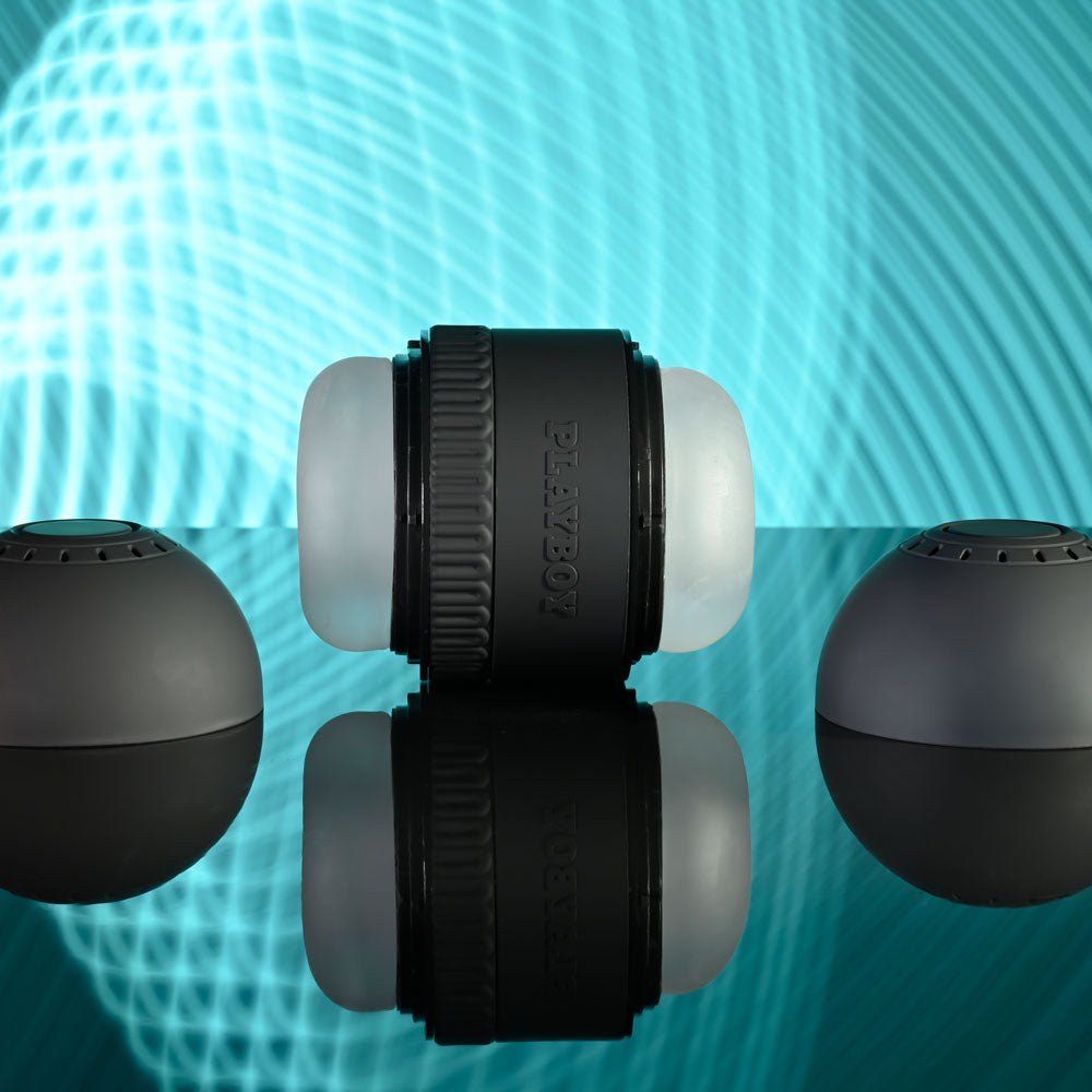 Playboy Pleasure TIGHT END - Clear Dual Ended Stroker – Sex toys NZ by Naughtyhut. Discreet delivery nationwide.