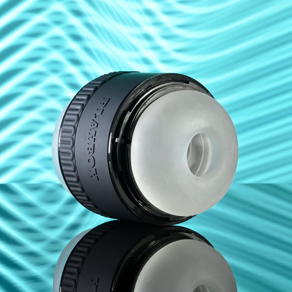 Playboy Pleasure TIGHT END - Clear Dual Ended Stroker – Sex toys NZ by Naughtyhut. Discreet delivery nationwide.