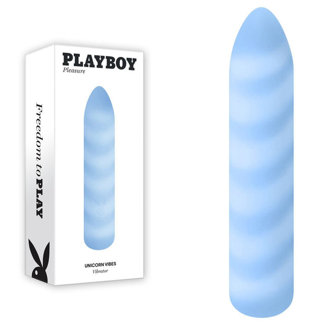 Buy Playboy Pleasure UNICORN VIBES - 11.7 cm USB Rechargeable Bullet – Naughtyhut NZ sex toys online. Discreet delivery & top brands.