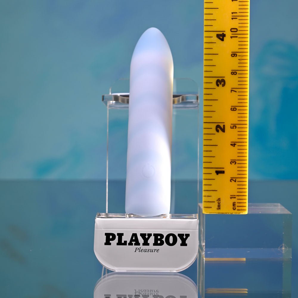 Playboy Pleasure UNICORN VIBES - 11.7 cm USB Rechargeable Bullet – Sex toys NZ by Naughtyhut. Discreet delivery nationwide.