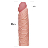 Buy Pleasure X - Tender 1'' Sleeve - Flesh 2.5 cm (1'') Penis Extension Sleeve – Naughtyhut NZ sex toys online. Discreet delivery & top brands.