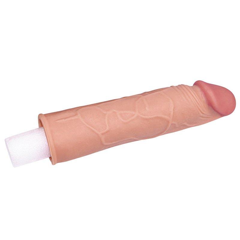 Pleasure X - Tender 1'' Sleeve - Flesh 2.54 cm (1'') Penis Extension Sleeve – Sex toys NZ by Naughtyhut. Discreet delivery nationwide.