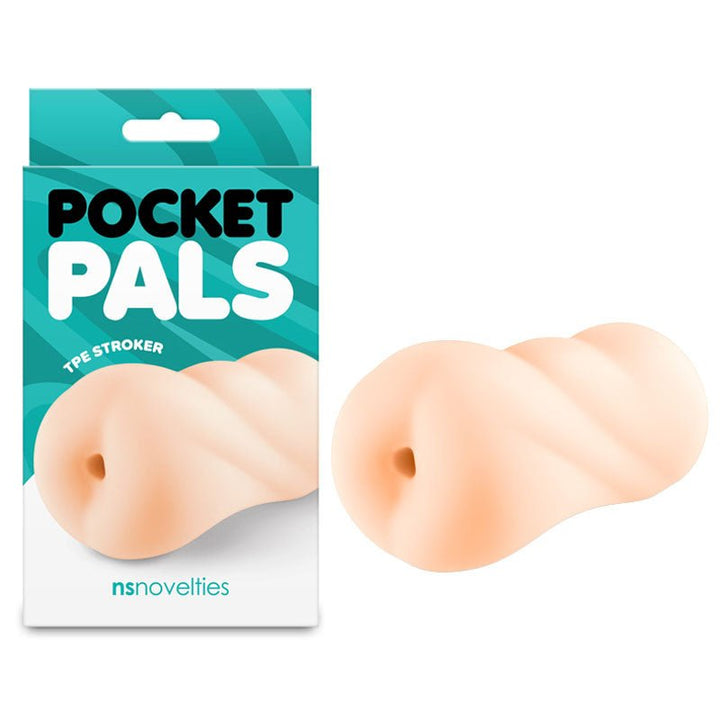 Pocket Pals Anal Stroker - Flesh - Flesh Anal Stroker – Sex toys NZ by Naughtyhut. Discreet delivery nationwide.