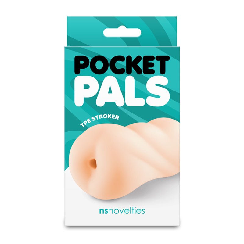 Pocket Pals Anal Stroker - Flesh - Flesh Anal Stroker – Sex toys NZ by Naughtyhut. Discreet delivery nationwide.
