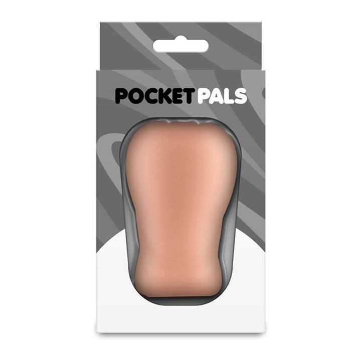 Pocket Pals Anal Stroker - Tan - Tan Anal Stroker – Sex toys NZ by Naughtyhut. Discreet delivery nationwide.