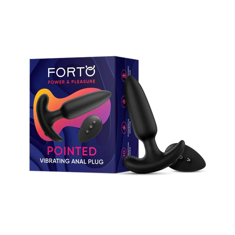 Forto Pointed Vibrating Plug