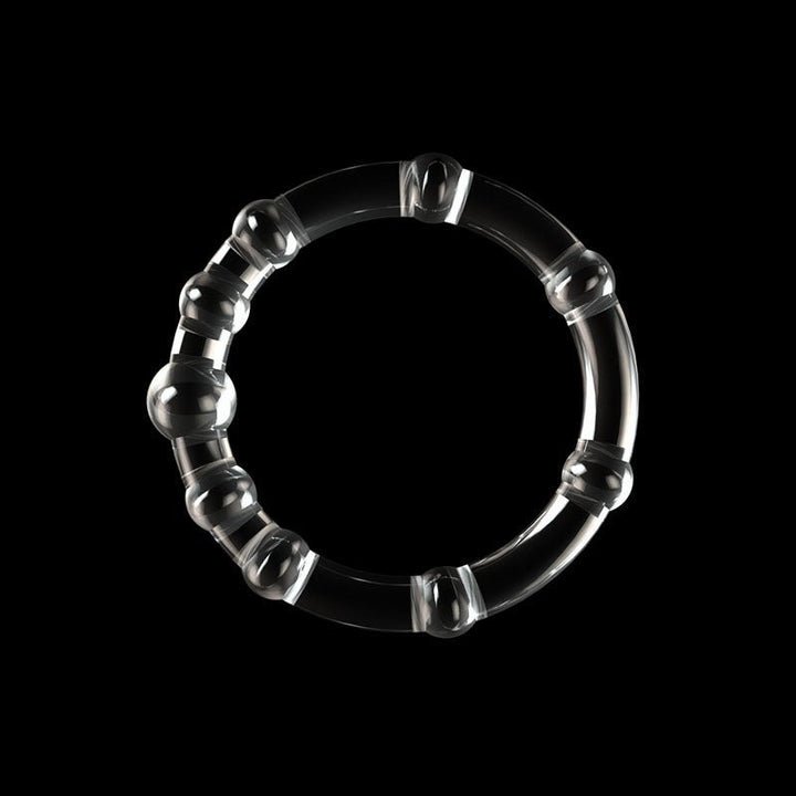 Power Plus Triple Beaded Ring Set - Clear Cock Rings - Set of 3 – Sex toys NZ by Naughtyhut. Discreet delivery nationwide.