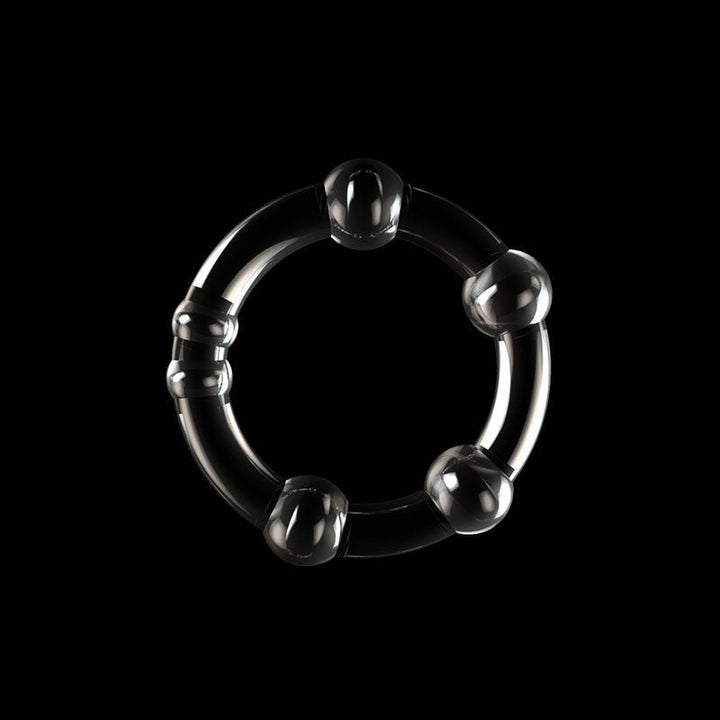 Power Plus Triple Beaded Ring Set - Clear Cock Rings - Set of 3 – Sex toys NZ by Naughtyhut. Discreet delivery nationwide.
