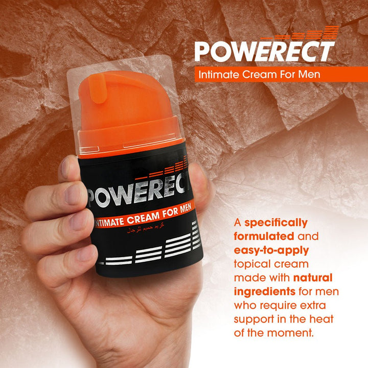 Powerect Intimate Cream - Enhancer Cream for Men - 48 ml Tube – Sex toys NZ by Naughtyhut. Discreet delivery nationwide.