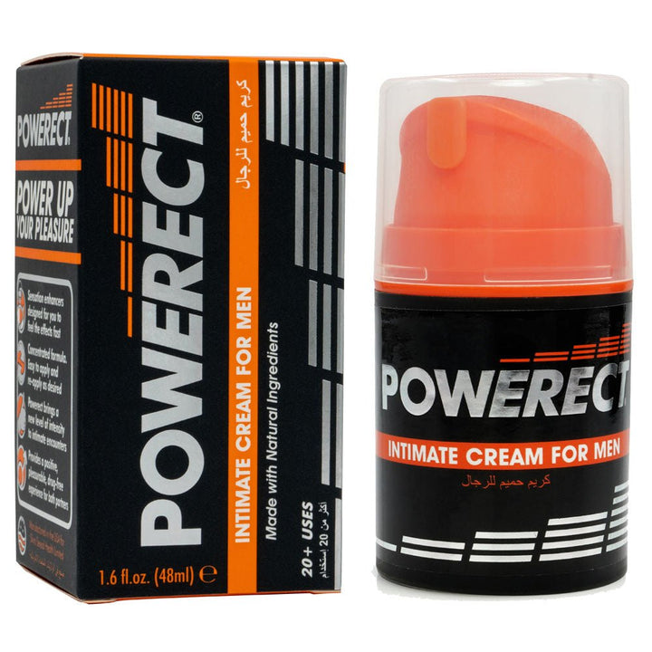 Powerect Intimate Cream - Enhancer Cream for Men - 48 ml Tube – Sex toys NZ by Naughtyhut. Discreet delivery nationwide.