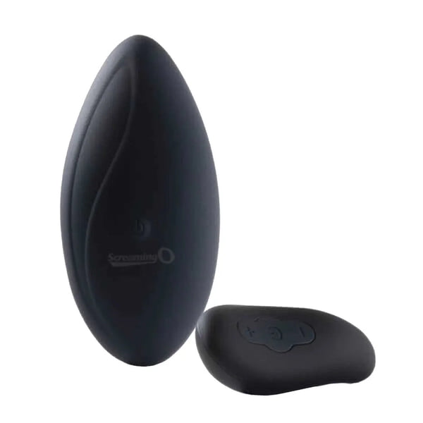 Screaming O Premium Ergonomic Remote Panty Set Black