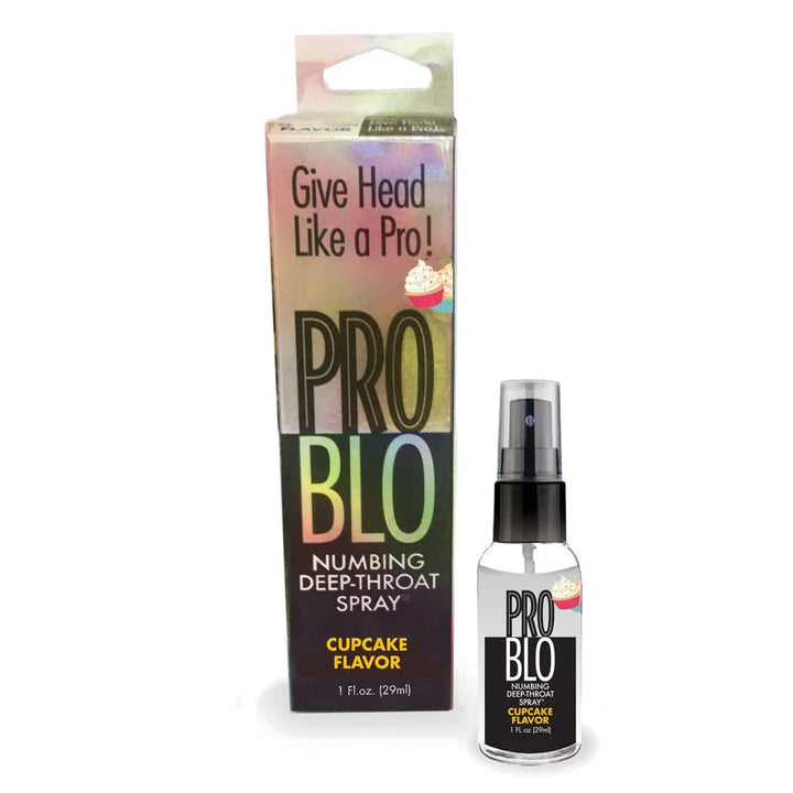ProBlo Deep Throat Spray - Cupcake - Cupcake Flavoured Deep Throat Spray - 30 ml – Sex toys NZ by Naughtyhut. Discreet delivery nationwide.