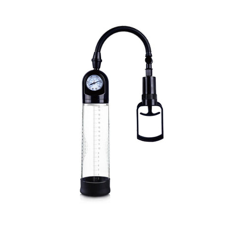 Buy Pull Rod Penis Pump with Gauge – Naughtyhut NZ sex toys online. Discreet delivery & top brands.