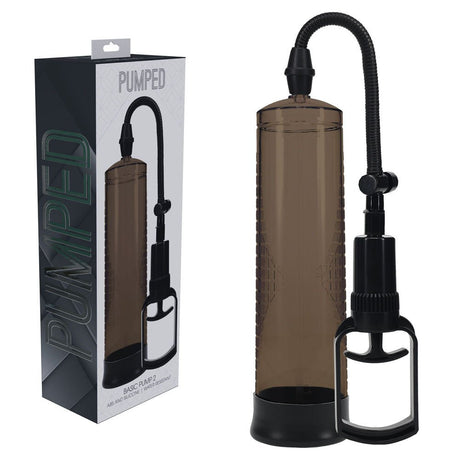 Buy PUMPED Basic Pump 2 - Black - Black Penis Pump – Naughtyhut NZ sex toys online. Discreet delivery & top brands.