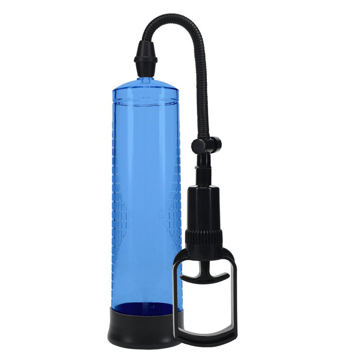 PUMPED Basic Pump 2 - Blue - Blue Penis Pump – Sex toys NZ by Naughtyhut. Discreet delivery nationwide.