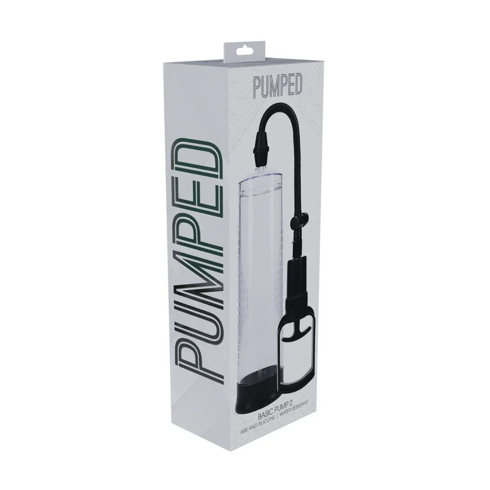PUMPED Basic Pump 2 - Transparent - Clear Penis Pump – Sex toys NZ by Naughtyhut. Discreet delivery nationwide.