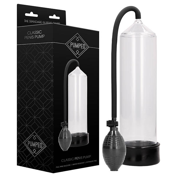 Pumped Classic Penis Pump - Clear Penis Pump – Sex toys NZ by Naughtyhut. Discreet delivery nationwide.