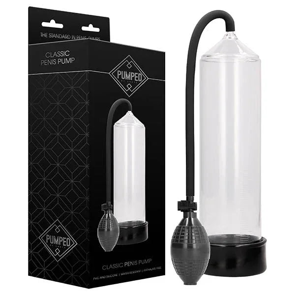 Pumped Classic Penis Pump - Clear Penis Pump – Sex toys NZ by Naughtyhut. Discreet delivery nationwide.