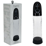 Buy PUMPED CyberPulse Automatic Penis Pump - Black - Black/Clear USB Rechargeable Auto Penis Pump – Naughtyhut NZ sex toys online. Discreet delivery & top brands.