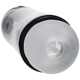 Buy PUMPED SonicPull - Gunmetal - Gunmetal Grey/Clear USB Rechargeable Sucking And Vibrating Auto Masturbator – Naughtyhut NZ sex toys online. Discreet delivery & top brands.