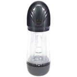 Buy PUMPED SonicPull - Gunmetal - Gunmetal Grey/Clear USB Rechargeable Sucking And Vibrating Auto Masturbator – Naughtyhut NZ sex toys online. Discreet delivery & top brands.