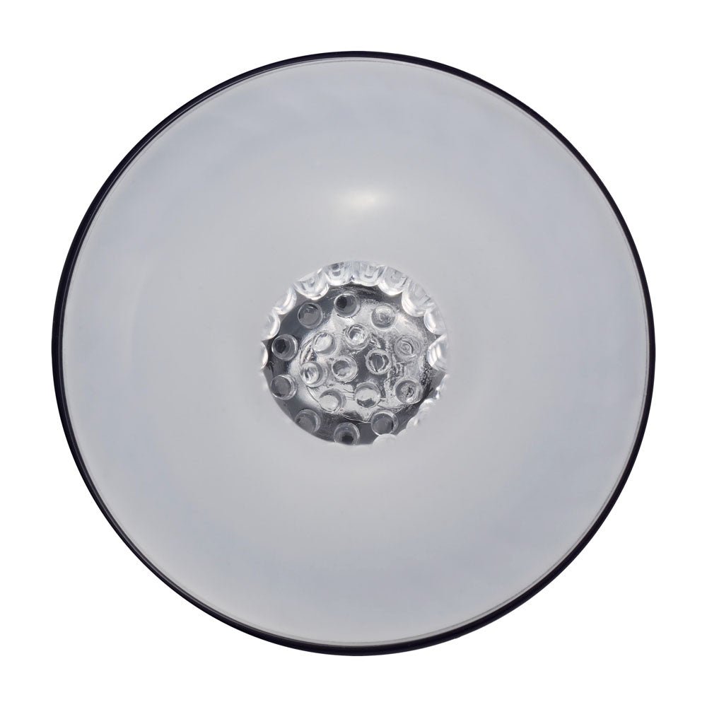 PUMPED Strokemate - Black/Clear USB Rechargeable Sucking Rotating and Thrusting Auto Masturbator – Sex toys NZ by Naughtyhut. Discreet delivery nationwide.