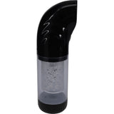 Buy PUMPED Strokemate - Black/Clear USB Rechargeable Sucking Rotating and Thrusting Auto Masturbator – Naughtyhut NZ sex toys online. Discreet delivery & top brands.