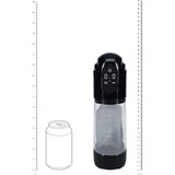 Buy PUMPED TechnoThrust Auto Masturbator - Black/Clear USB Rechargeable Auto Maturbator – Naughtyhut NZ sex toys online. Discreet delivery & top brands.