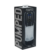 Buy PUMPED UltraLift Automatic Masturbator - Gunmetal Grey/Clear USB Rechargeable Auto Masturbator – Naughtyhut NZ sex toys online. Discreet delivery & top brands.